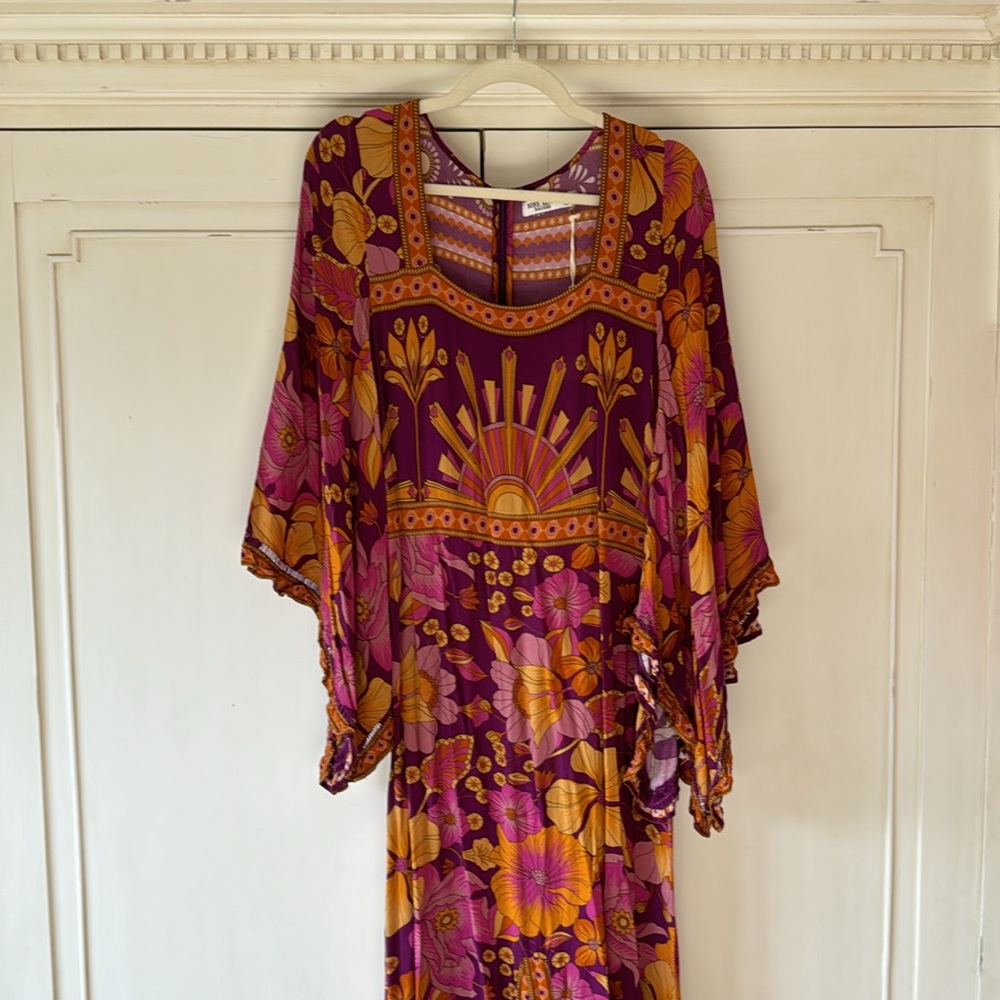 Nine Lives Bazaar Sundance Midi Dress in Royale - Picture 11 of 11
